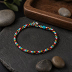 Song Yne Tibetan Five Color Thread Protection & Luck Bracelet