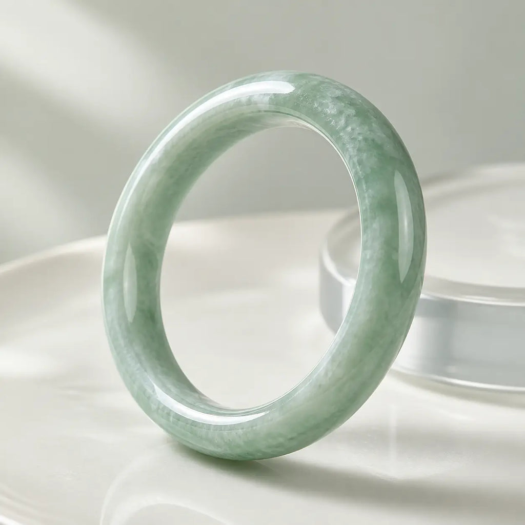 Song Yne Natural Jade Prosperity & Protection Bangle