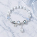 Song Yne Cat's Eye Moonstone Butterfly Support & Luck Bracelet