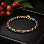 Song Yne Tibetan Five Color Thread Protection & Luck Bracelet