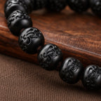 Song Yne Lightning Strike Wood Protection & Auspiciousness Bracelet