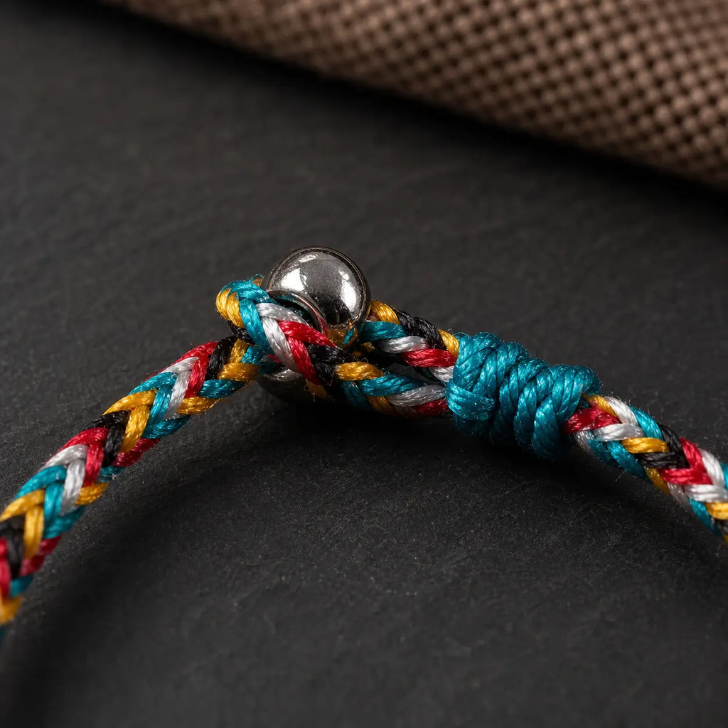 Song Yne Tibetan Five Color Thread Protection & Luck Bracelet