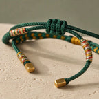 Song Yne 3-Piece Tibetan Copper Healing & Protection Bracelet Set