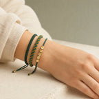 Song Yne 3-Piece Tibetan Copper Healing & Protection Bracelet Set