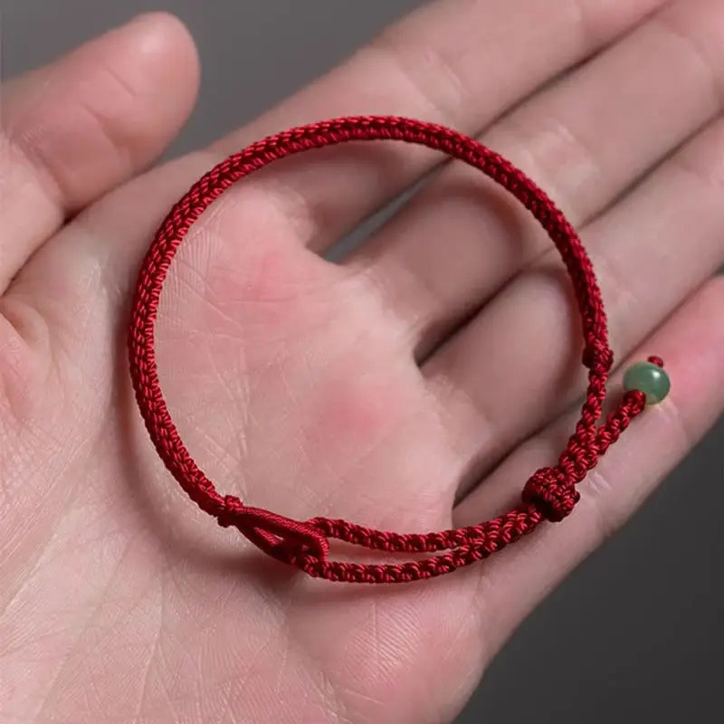 Song Yne Red String Jade Protection & Connection Bracelet