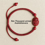 Song Yne Chinese Zodiac Natal Buddha Cinnabar Protection Bracelet
