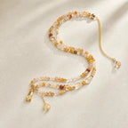 Song Yne Citrine Multi Layer Joy & Abundance Bracelet