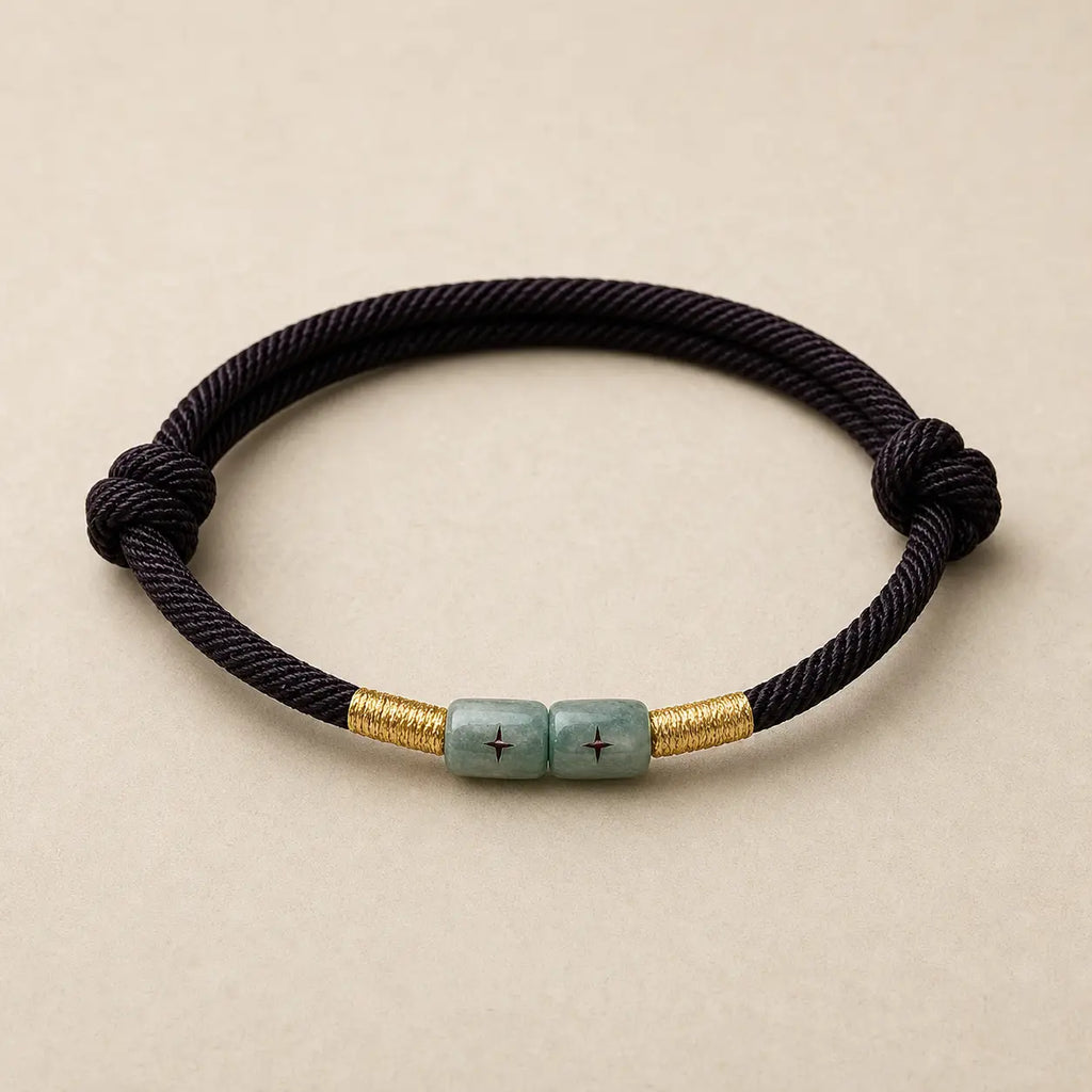 Song Yne Jade Luck & Protection String Bracelet