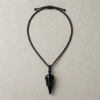 Song Yne Natural Stone Pointed Energy Pendant Necklace