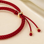 Song Yne Hetian Jade Peace Buckle Fu Luck Bracelet