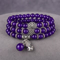 Song Yne Amethyst Pixiu Wealth & Protection Bracelet