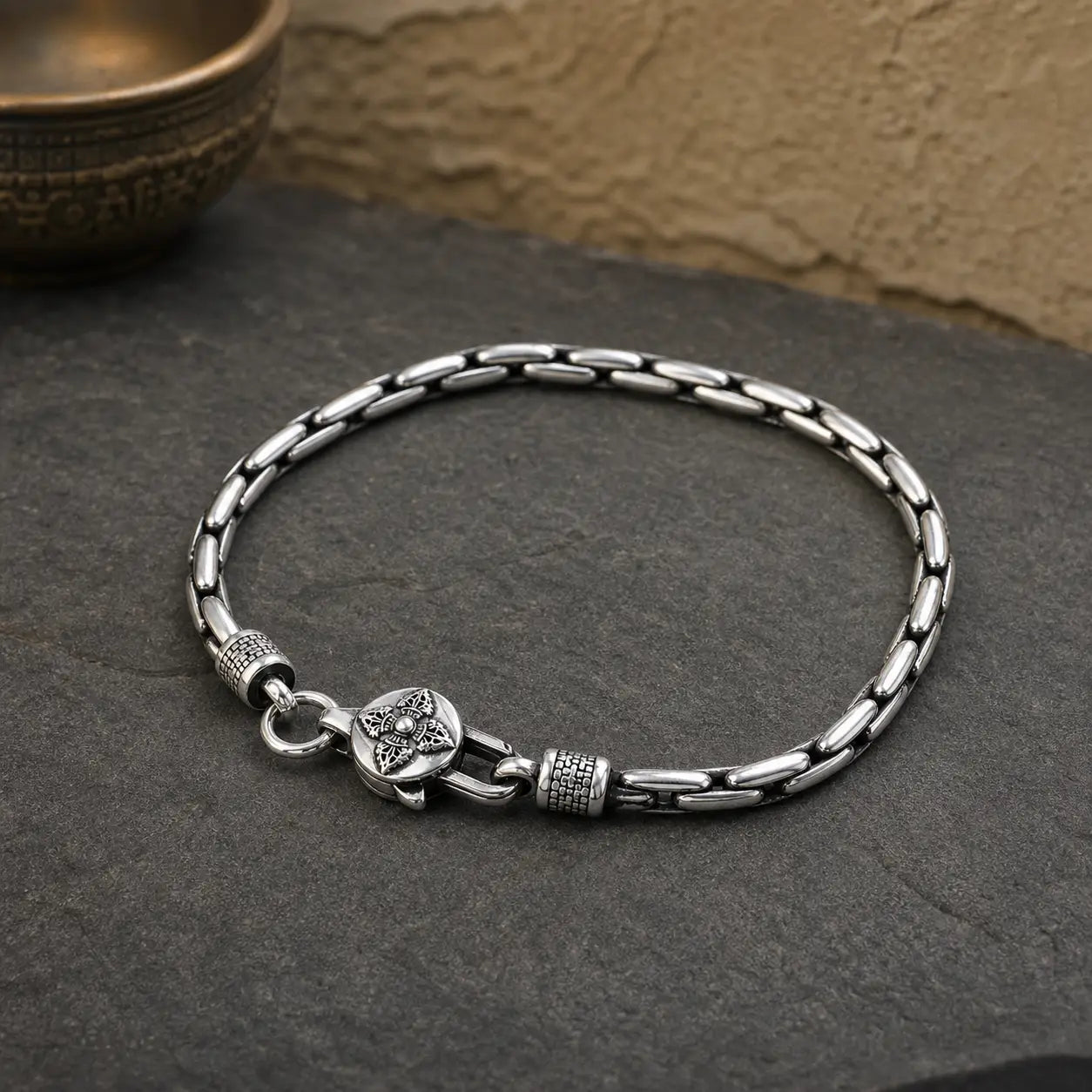 Song Yne Double Dorje Vajra Strength & Protection Bracelet
