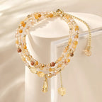 Song Yne Citrine Multi Layer Joy & Abundance Bracelet