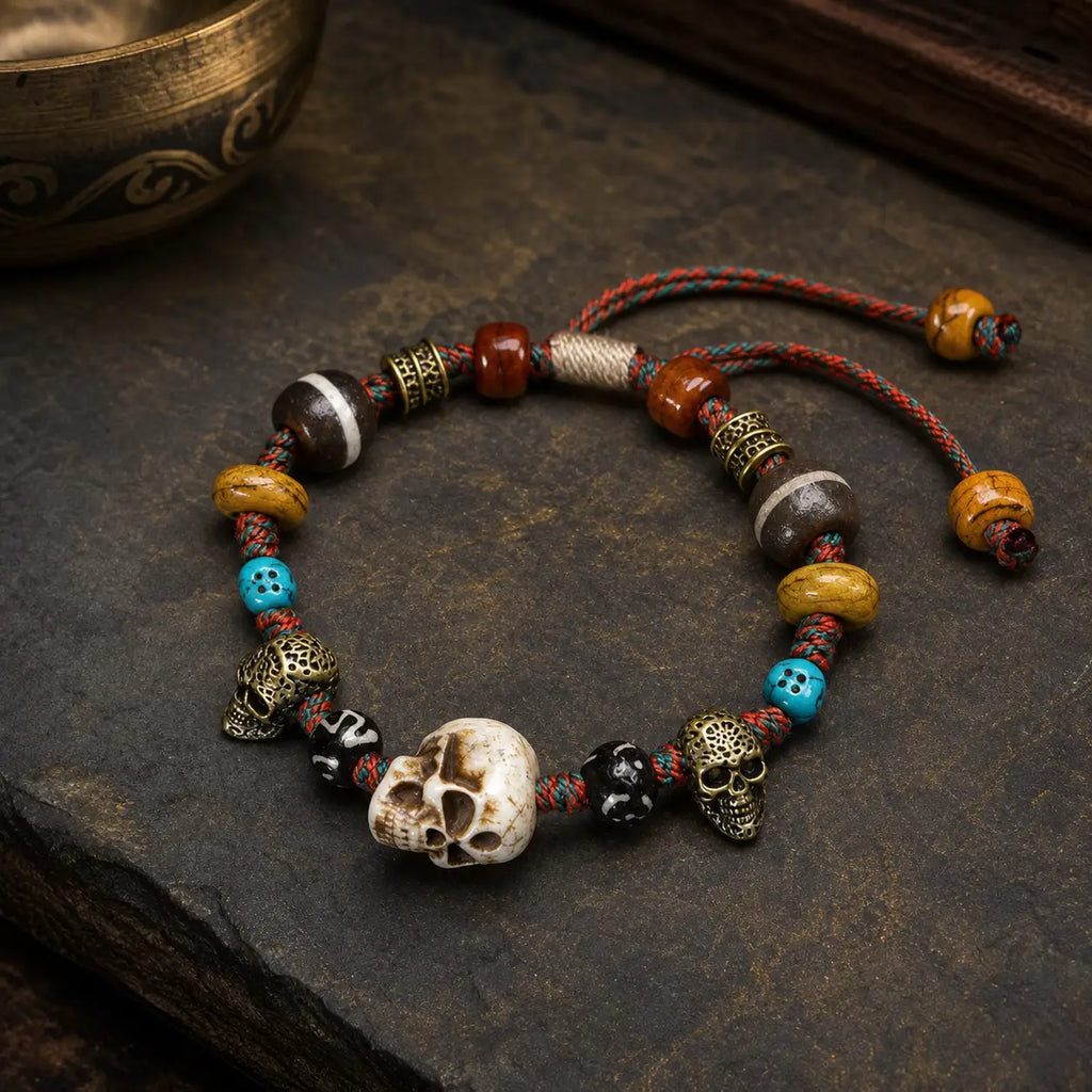 Song Yne Lord of the Corpse Forest Bone Beads Happiness Bracelet