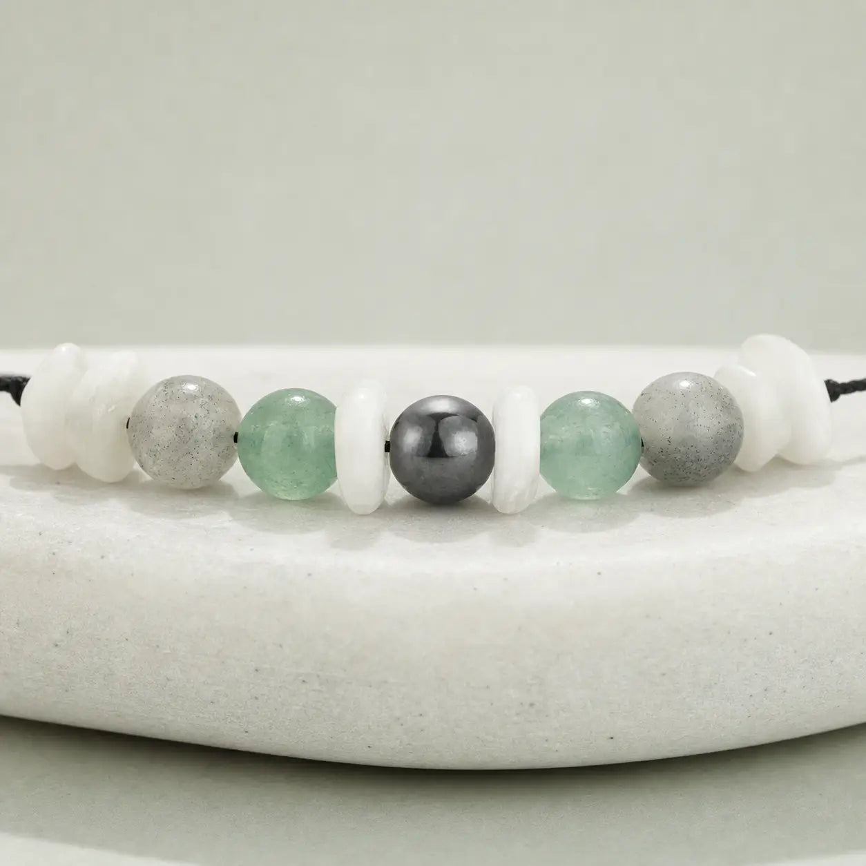 Song Yne Labradorite Moonstone Menopause Healing Bracelet