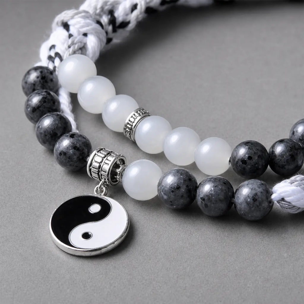 Song Yne Mountain Ghost Coin Yin Yang Protection & Strength Bracelet