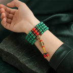 Song Yne 108 Malachite Mala Anti-Anxiety & Protection Bracelet