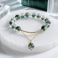 Song Yne Green Phantom Confidence & Luck Charm Bracelet