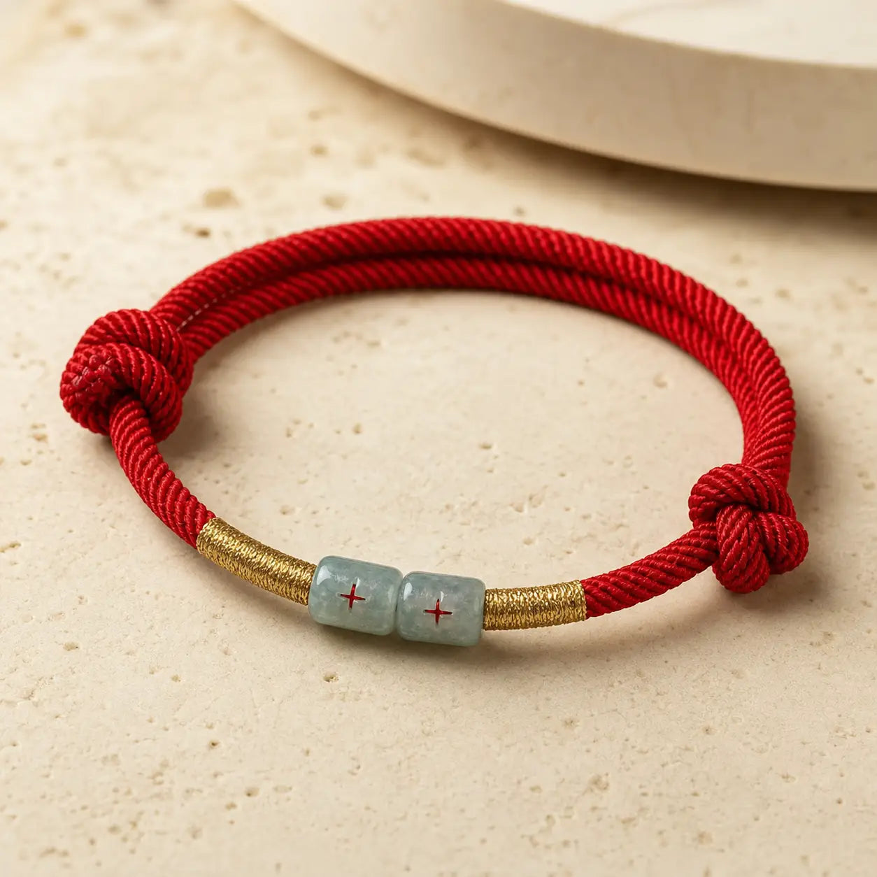 Song Yne Jade Luck & Protection String Bracelet