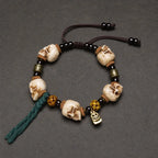 Song Yne Lord of the Corpse Forest Bone Beads Happiness Bracelet