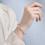 Song Yne Cat's Eye 990 Silver Pixiu Wealth & Protection Bracelet