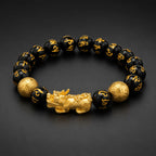 Song Yne Pixiu Obsidian Wealth & Protection Bracelet