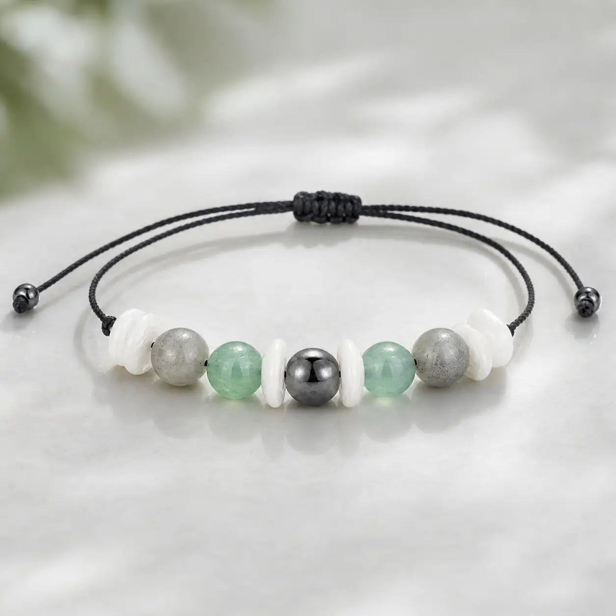Song Yne Labradorite Moonstone Menopause Healing Bracelet
