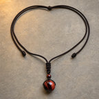 Song Yne Tiger's Eye Obsidian Protection Necklace