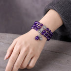 Song Yne Amethyst Pixiu Wealth & Protection Bracelet