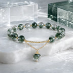 Song Yne Green Phantom Confidence & Luck Charm Bracelet
