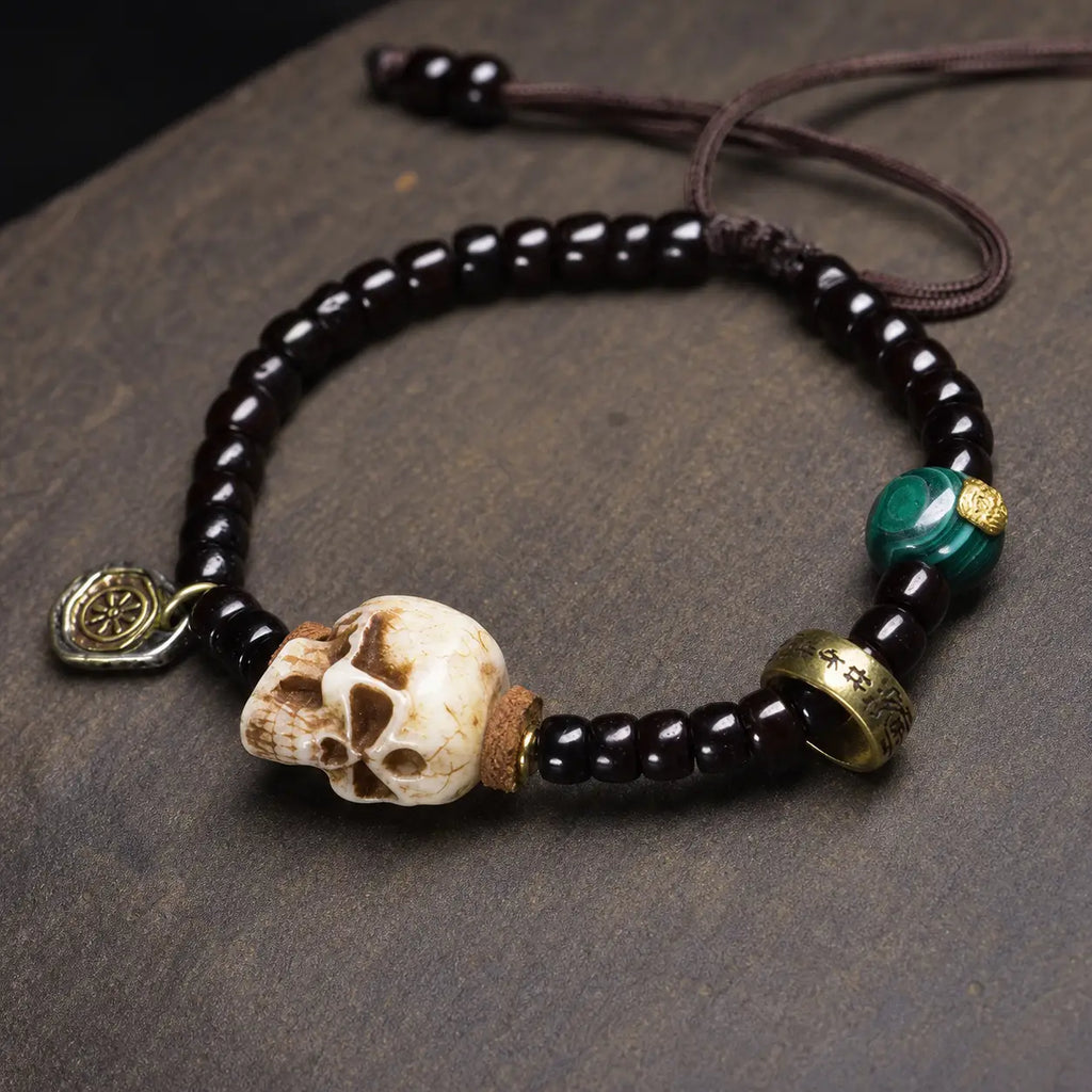 Song Yne Lord of the Corpse Forest Bone Beads Happiness Bracelet