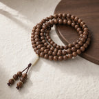 Song Yne 108 Rosewood Jade Calm & Prosperity Mala Bracelet