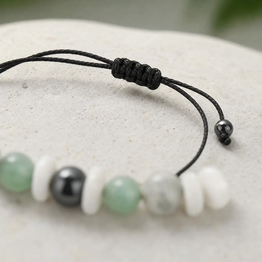 Song Yne Labradorite Moonstone Menopause Healing Bracelet