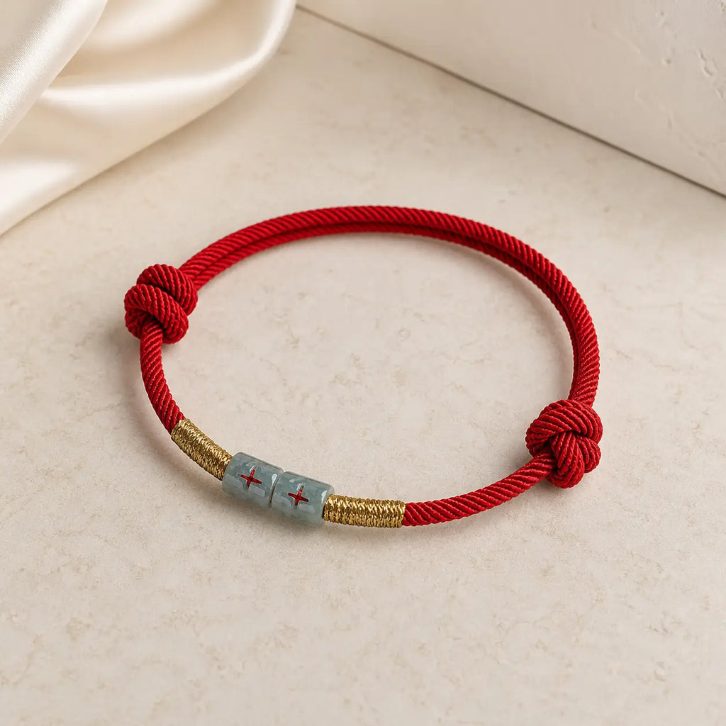 Song Yne Jade Luck & Protection String Bracelet