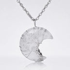 Song Yne Moon Tree of Life Crystal Symbolism Pendant