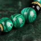 Song Yne 108 Malachite Mala Anti-Anxiety & Protection Bracelet
