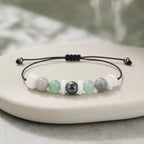Song Yne Labradorite Moonstone Menopause Healing Bracelet
