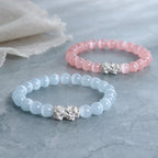 Song Yne Cat's Eye 990 Silver Pixiu Wealth & Protection Bracelet