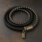 Song Yne Ebony Wood Copper Grounding & Healing Multilayer Bracelet