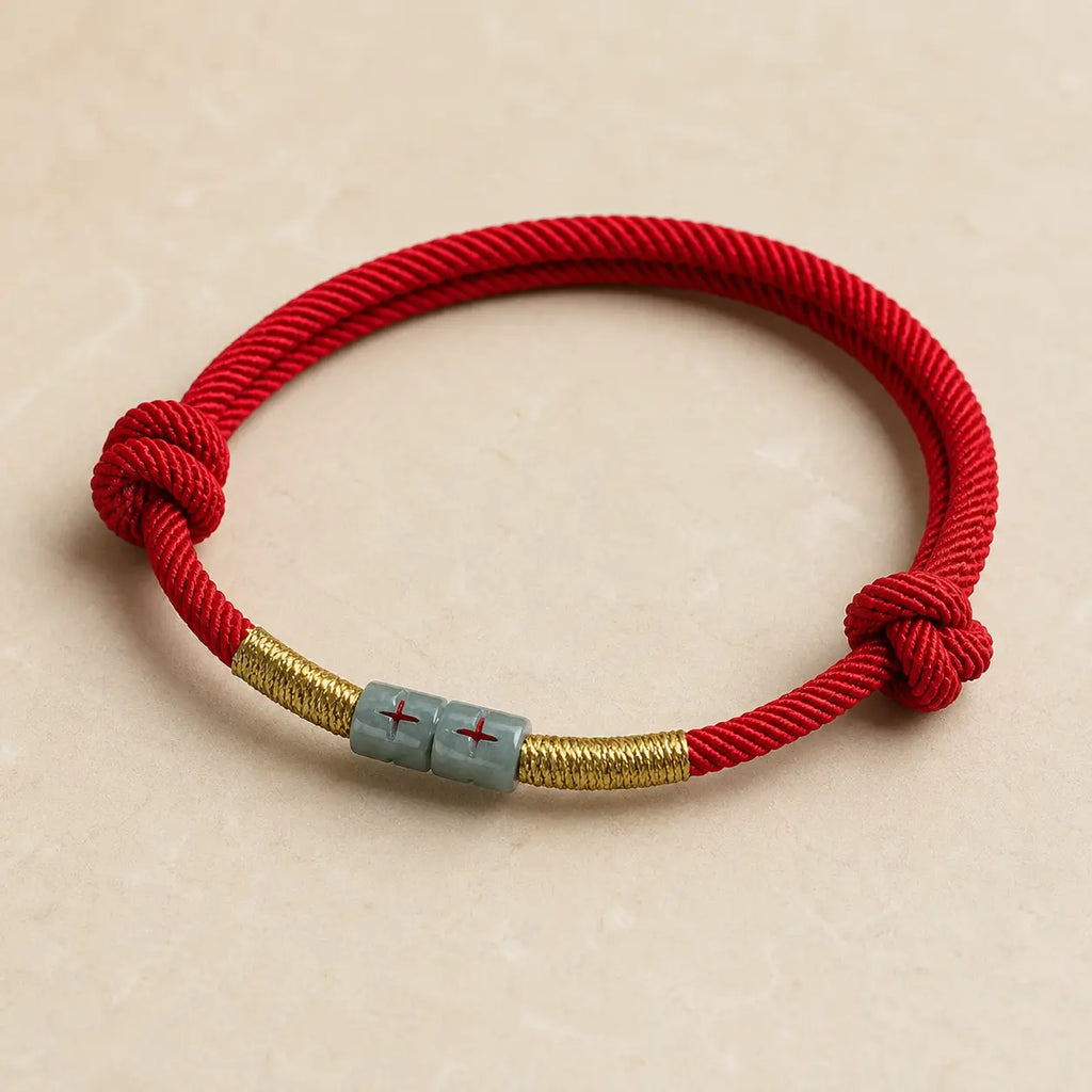 Song Yne Jade Luck & Protection String Bracelet