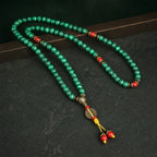 Song Yne 108 Malachite Mala Anti-Anxiety & Protection Bracelet