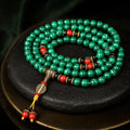 Song Yne 108 Malachite Mala Anti-Anxiety & Protection Bracelet