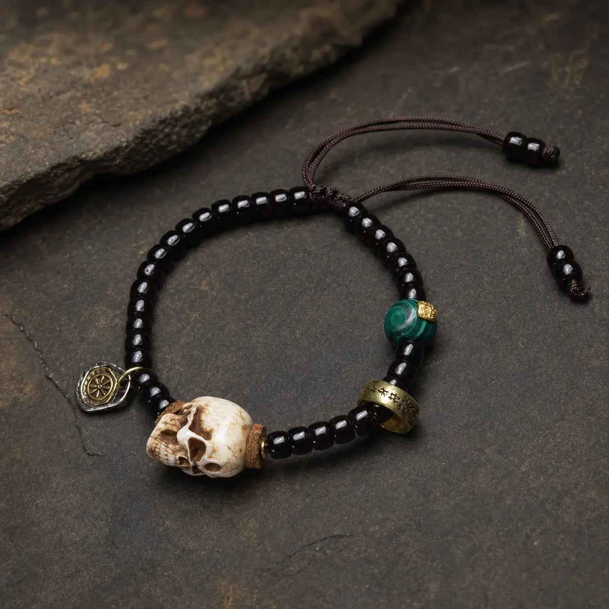 Song Yne Lord of the Corpse Forest Bone Beads Happiness Bracelet
