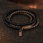 Song Yne Ebony Wood Copper Grounding & Healing Multilayer Bracelet