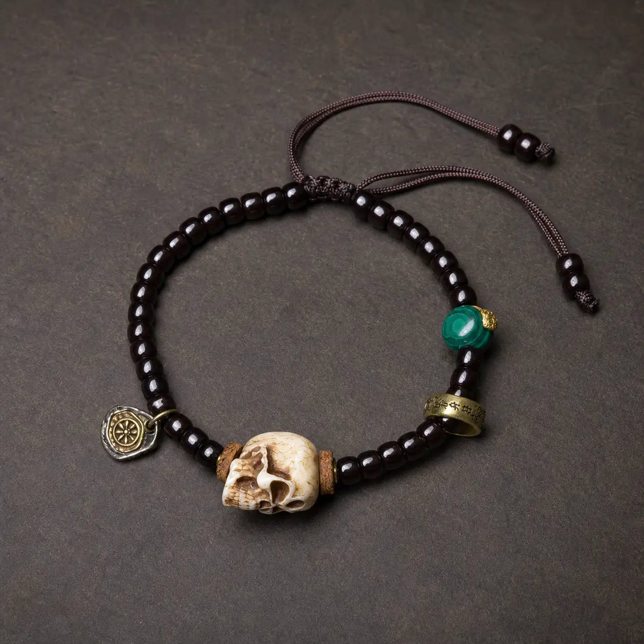 Song Yne Lord of the Corpse Forest Bone Beads Happiness Bracelet