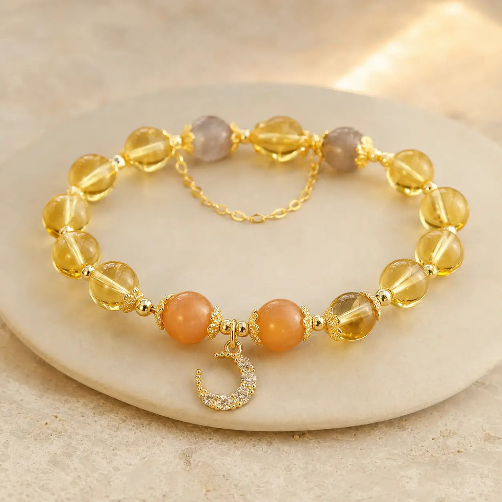 Song Yne Blessed Moon Citrine Abundance & Joy Bracelet