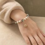 Song Yne Green Phantom Pearl Self-Acceptance & Luck Bracelet