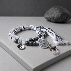 Song Yne Mountain Ghost Coin Yin Yang Protection & Strength Bracelet