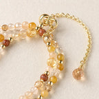 Song Yne Citrine Multi Layer Joy & Abundance Bracelet