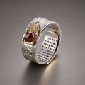 Song Yne Red Agate Pixiu Wealth Ring